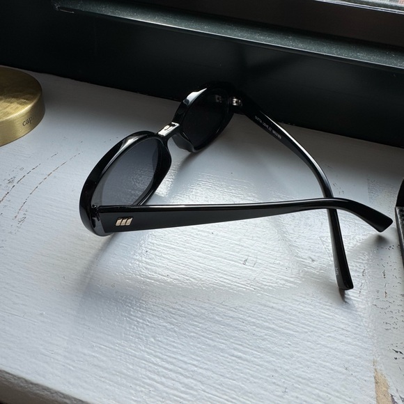 Le Specs Outta Love Black Sunglasses main image 7